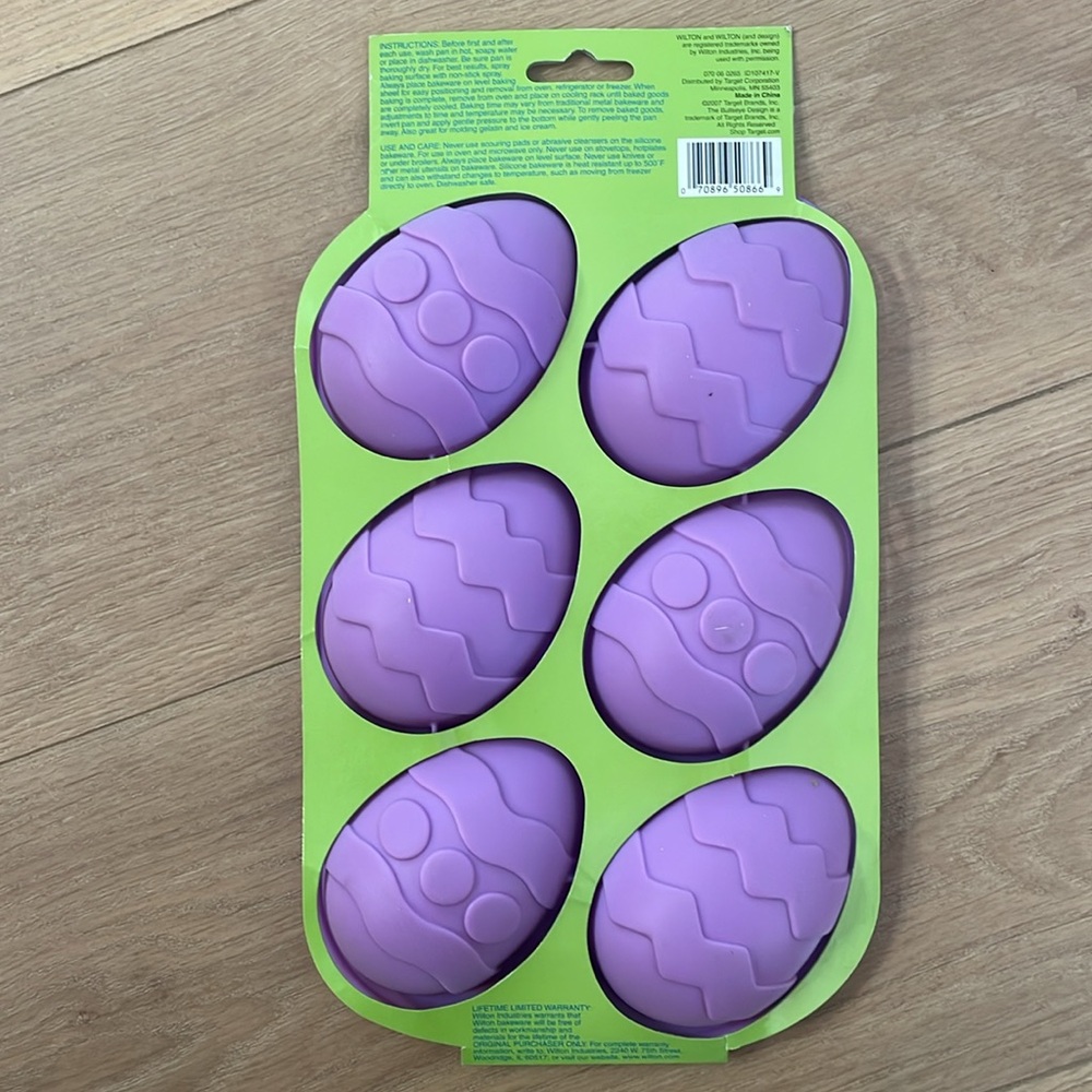 Easter egg baking pans- set of 3 - Picture 5 of 5